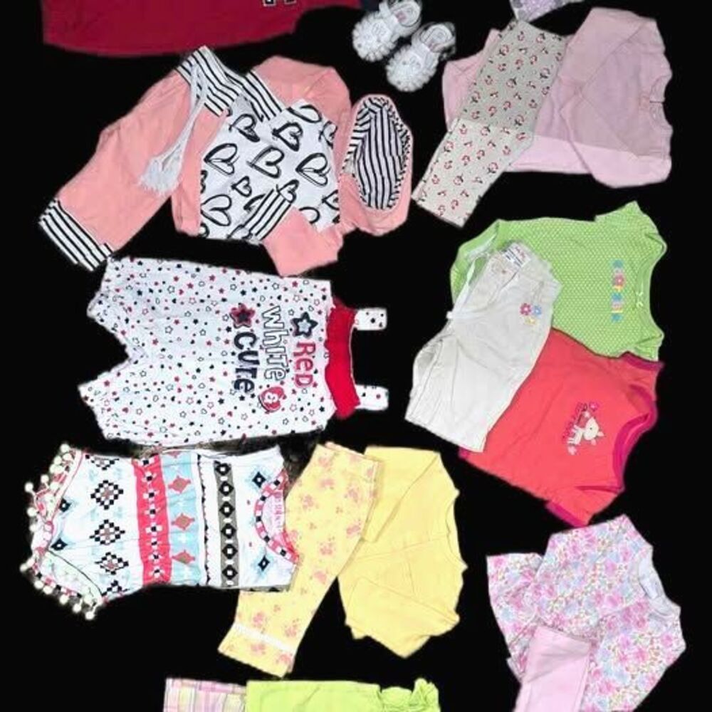 3-6 Month Baby Girl Clothing Lots – Adorable Summer Outfits!